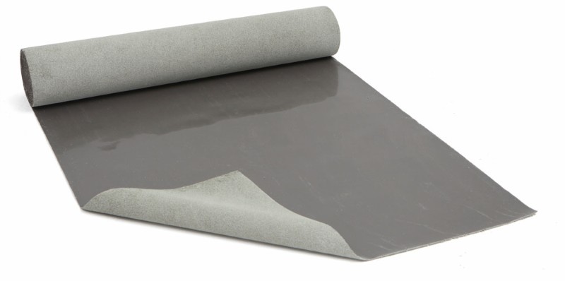 Waterproofing sheet of synthetic polymer