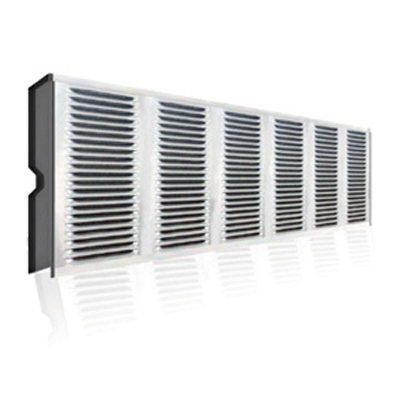 Sound absorbing wall and plates