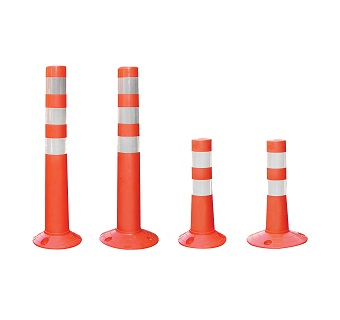 Reflective traffic posts