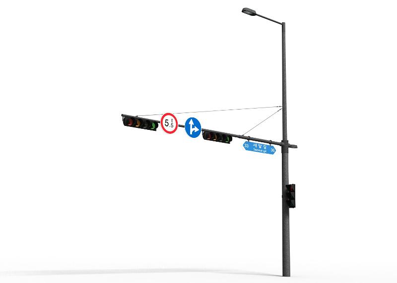 Lighting total poles