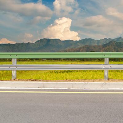 Steel guardrails